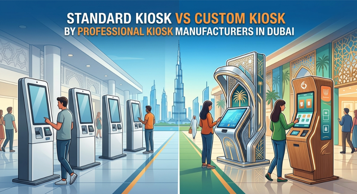 Standard Kiosk vs Custom Kiosk