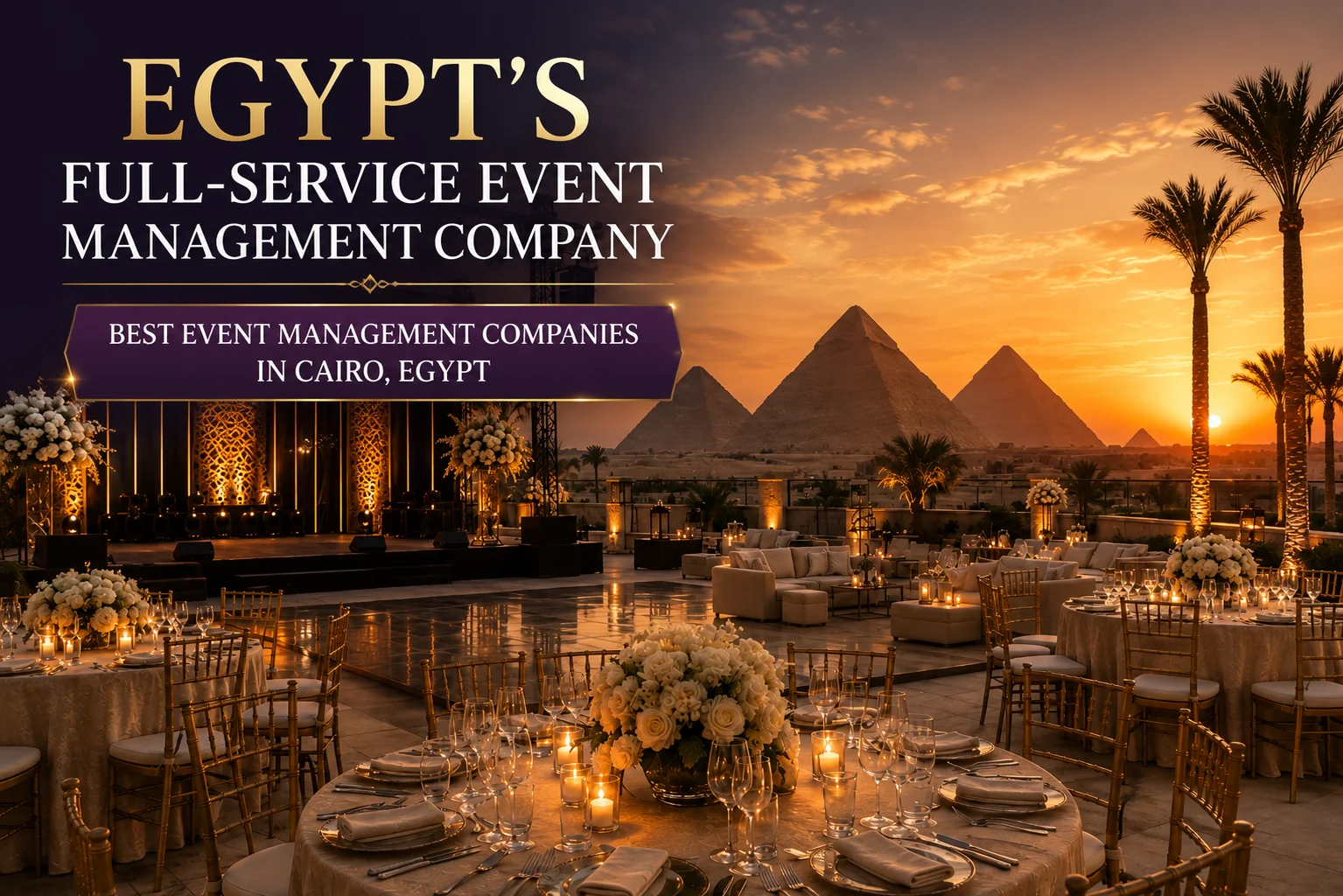 Event Management Companies in Cairo and Egypt
